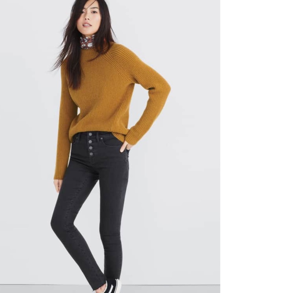 Madewell northfield mock neck sweater